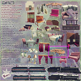 8 -DRD- AE - Train Car - Half Table Set 1