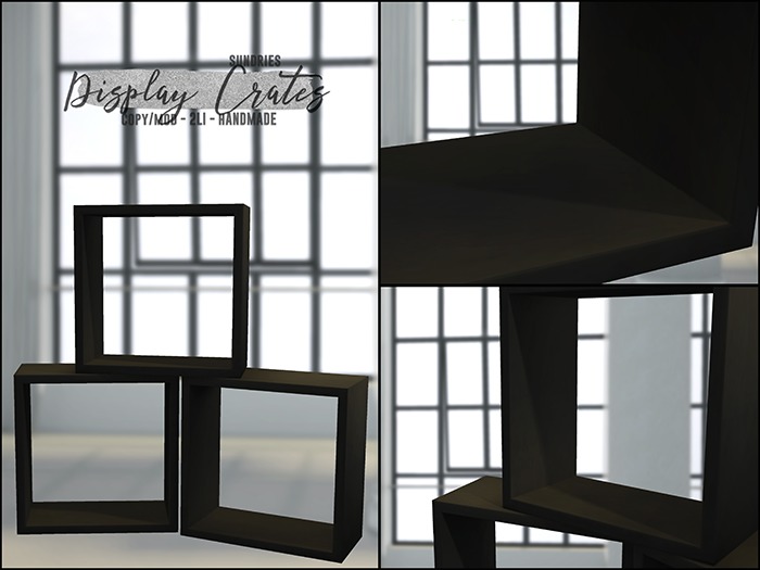 sundries - Display Crates