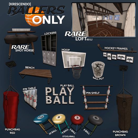 [Kres] Ballers Only - Loft - RARE