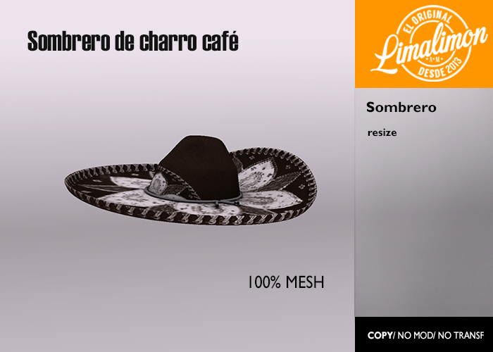 [LimaLimon] Sombrero Charro Cafe v2018