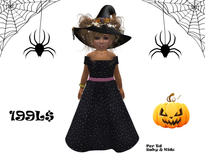 .:Buttons:. Star Dress Long (boxed)