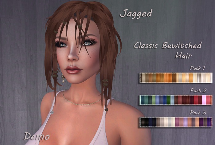 Classic ~*Bewitched Hair*~ Pack 3 Jagged