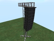 TM Array Speaker Stand - Silver - Nine Speakers