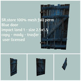 SR.store 100% mesh full perm Blue door