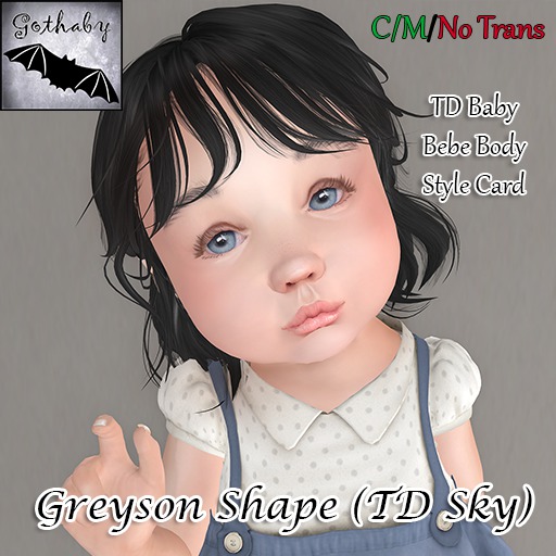 Gothaby - Greyson TD Sky Shape (Boxed)