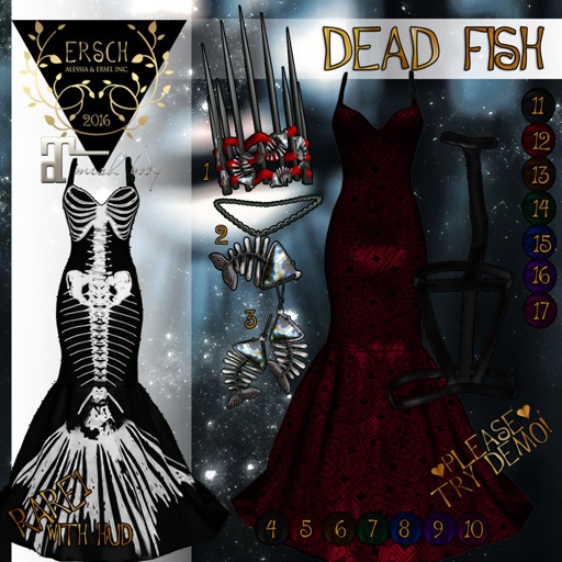 ERSCH - Dead Fish Gacha DRESS MAITREYA 09 Violet 