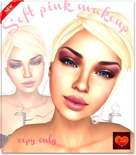 soft pink makeup