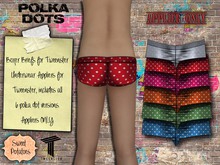 < SP > Boxer Briefs for Tweenster Girls - POLKA DOTS