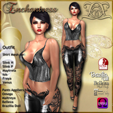 ![Enchantress] Rowan Outfit Black