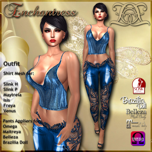 ![Enchantress] Rowan Outfit Blue