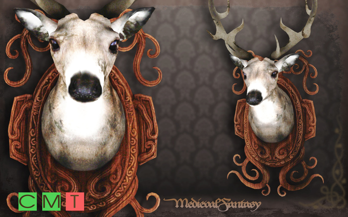 [MF] Mesh Sublime adorned deer trophy (boxed)