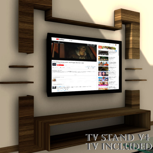 DIFFERENCE TV Stand V4 Wood