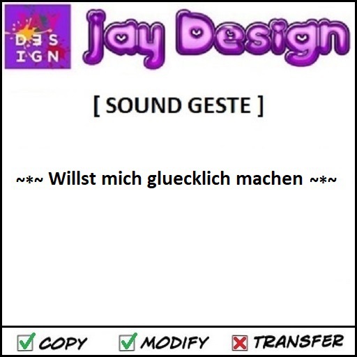 Willst mich gluecklich machen