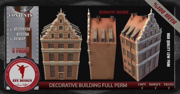 Decorative Building Full Permission EFE DESIGN