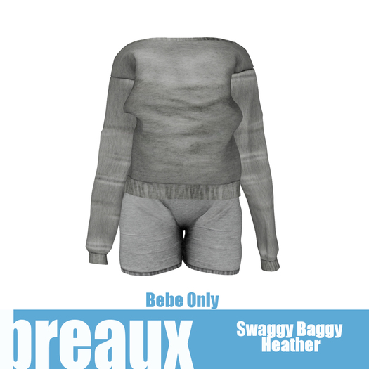 Breaux - Swaggy Baggy Plain - [Wear to Unpack]