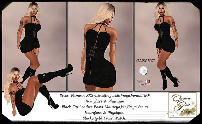 !CGF-*Bonita*  Complete DRESS Outfit