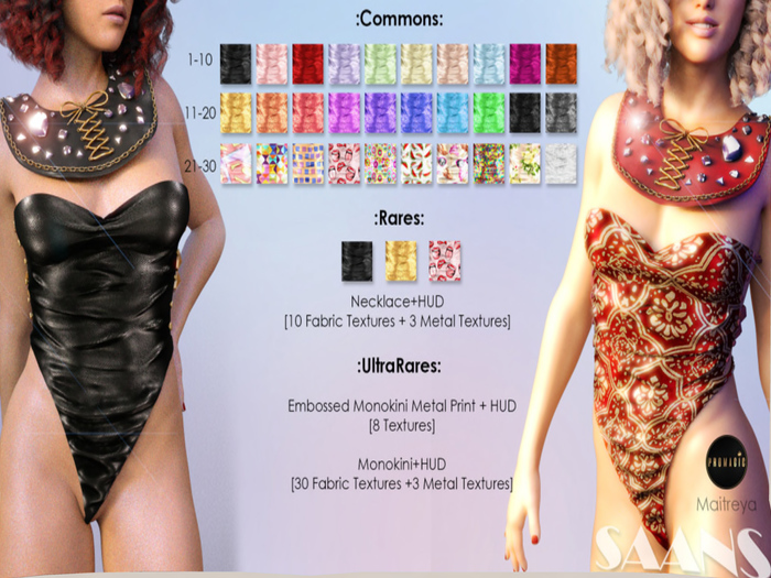 *PROMAGIC* Saans-Necklace+HUD-RARE