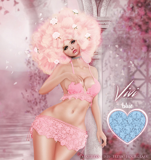 Le Forme Vivi Lace Blue 