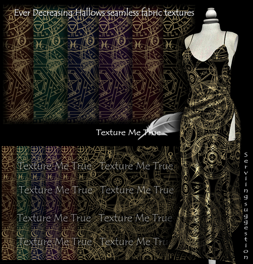 TMT Ever Decreasing Hallows seamless fabric textures