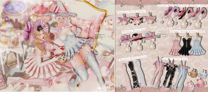 =Zenith=Sweetie Witch Collar (Rose)