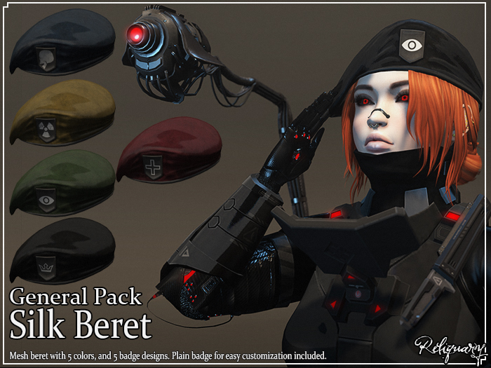 !R! Silk Beret/ General Pack