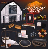 SAYO - Autumn Abode Gacha - Hello Fall Window Sign - COMMON
