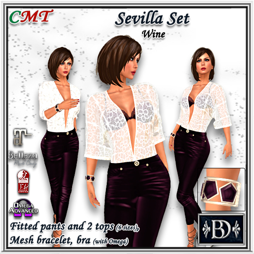 < BD > Sevilla Set Wine