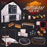 SAYO - Autumn Abode Gacha - Charcoal Pouf - COMMON