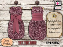 < SP > My Pretty Party Dress for TD/BEBE - Plum