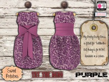 < SP > My Pretty Party Dress for TD/BEBE - Purple