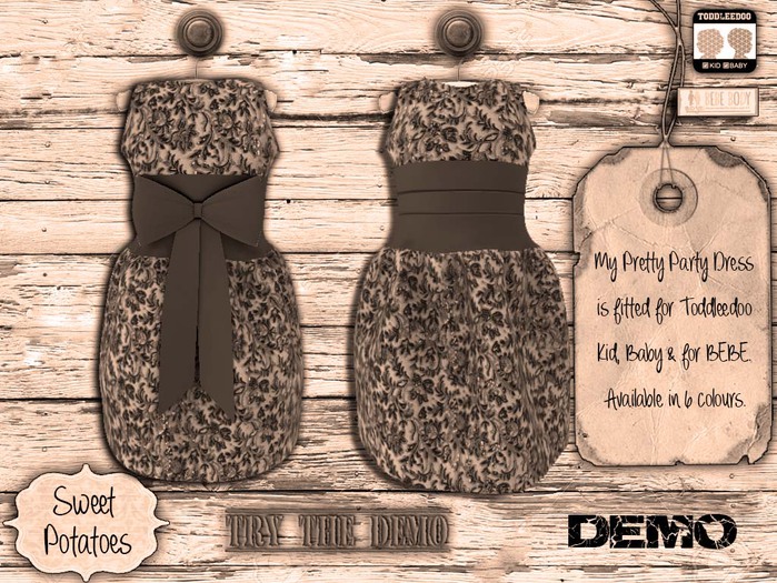 < SP > My Pretty Party Dress for TD/BEBE - DEMO