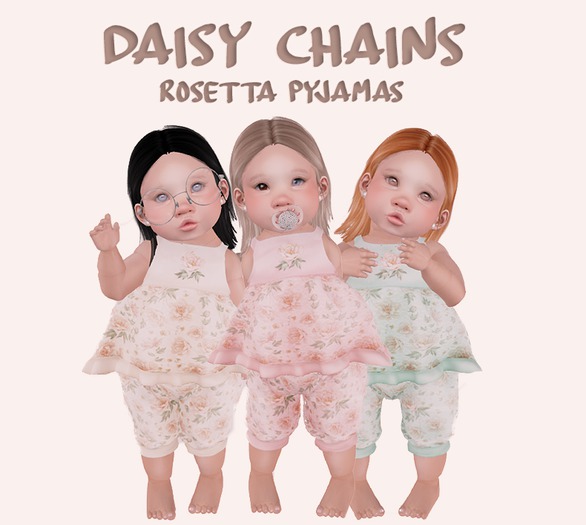 { Daisy Chians } Rosetta Pyjamas - Lilac