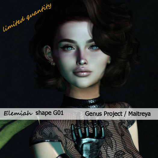 Elemiah - SHAPE G01 - for Genus Project head & Maitreya