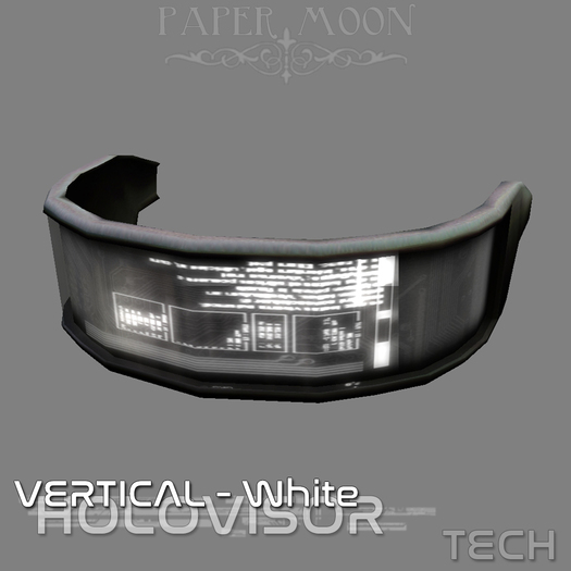 *pm* HoloVisor: Tech/Vertical - White (ADD ME)