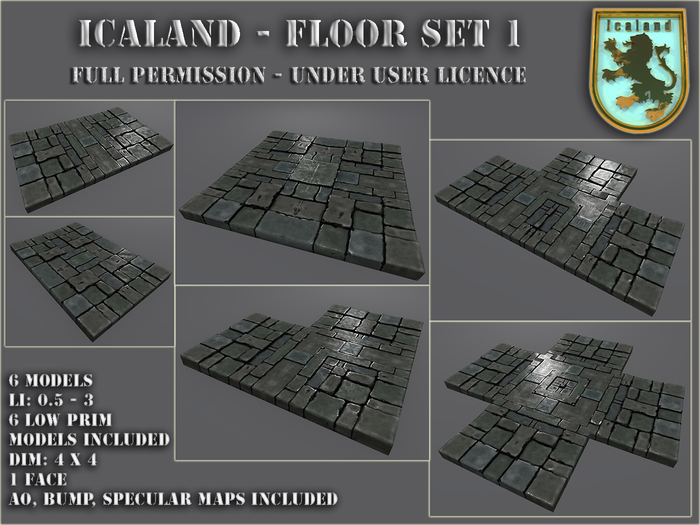 Icaland - Floor Set 1