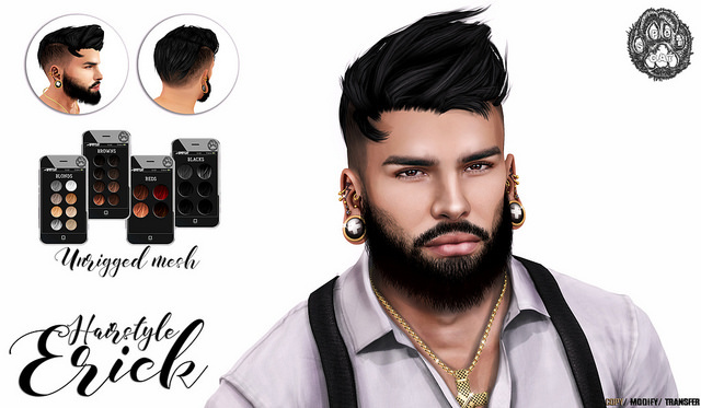 ... Spotcat ... Erick hairstyle - Reds