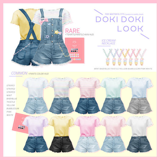 CHU-ING.Dokidoki Look. Necklace Mint
