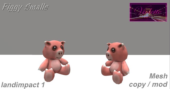 Piggie Smalls mesh 