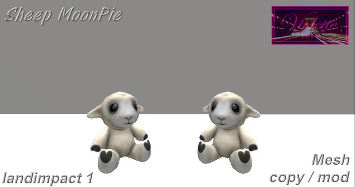Sheep MoonPie mesh