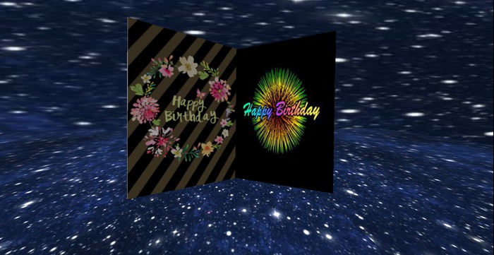 Birthday Card  flower