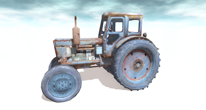 Wrecked Old Car (v5)