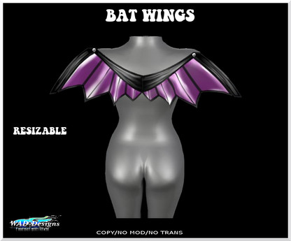 Second Life Marketplace - BAT WINGS