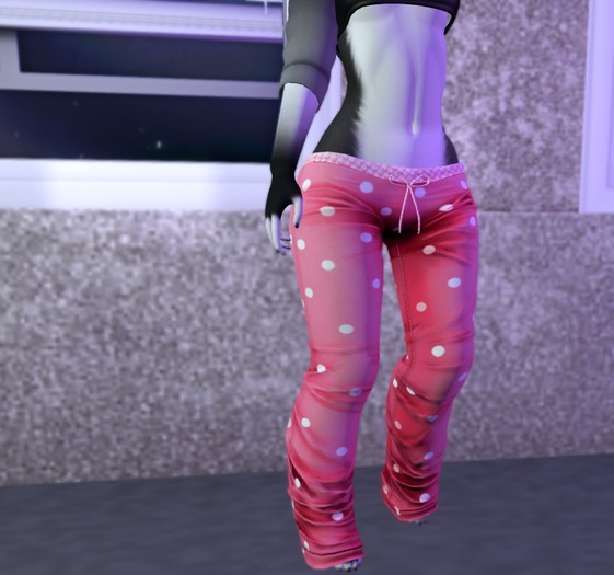 Jammie Bottoms - Pink Polkadots