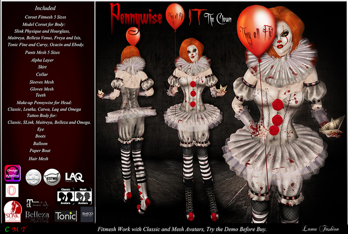 -Lamu Fashion-Outfit *PENNYWISE* DEMO