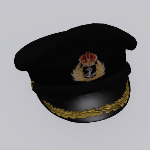 Royal Navy Captain/Commander Hat Standard V3.0