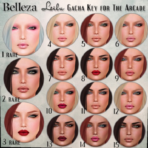 -Belleza- Leila Arcade 2 RARE
