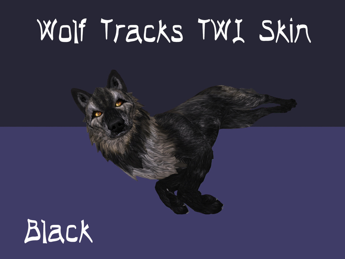 Wolf Tracks Black