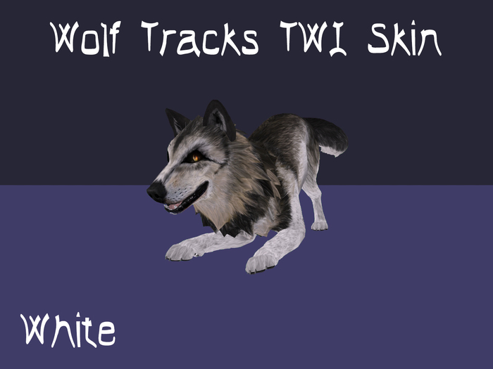 Wolf Tracks White