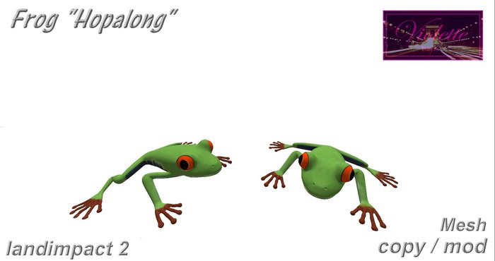 Frog "Hopalong" mesh 