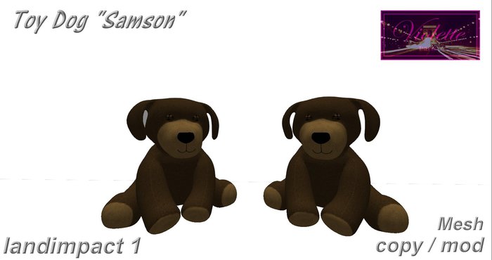 Toy Dog Parts "Samson" mesh E-BOX